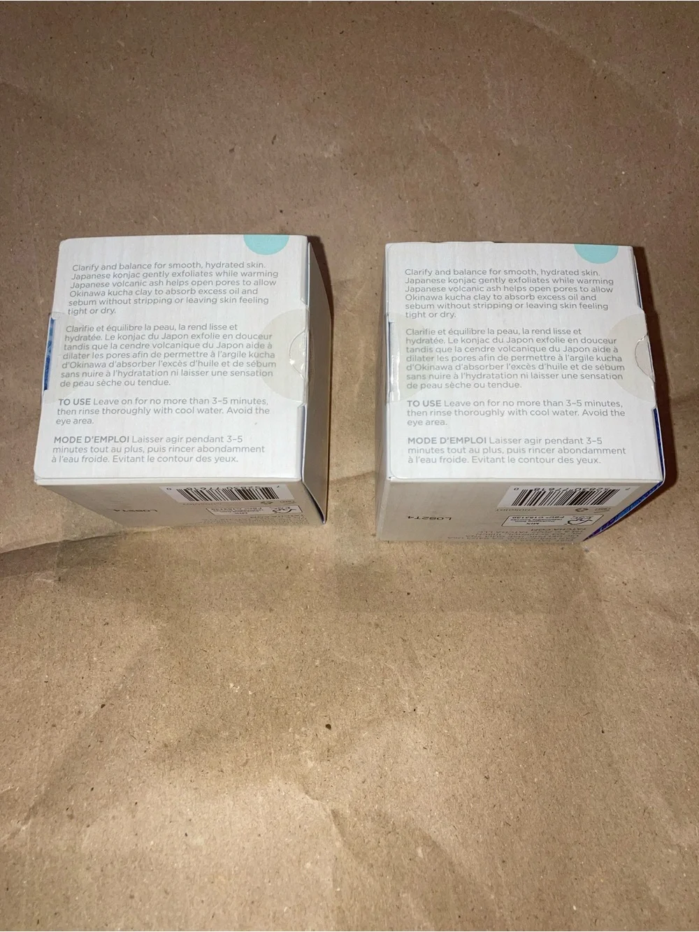 2 x tatcha the clarifying mask 50ml